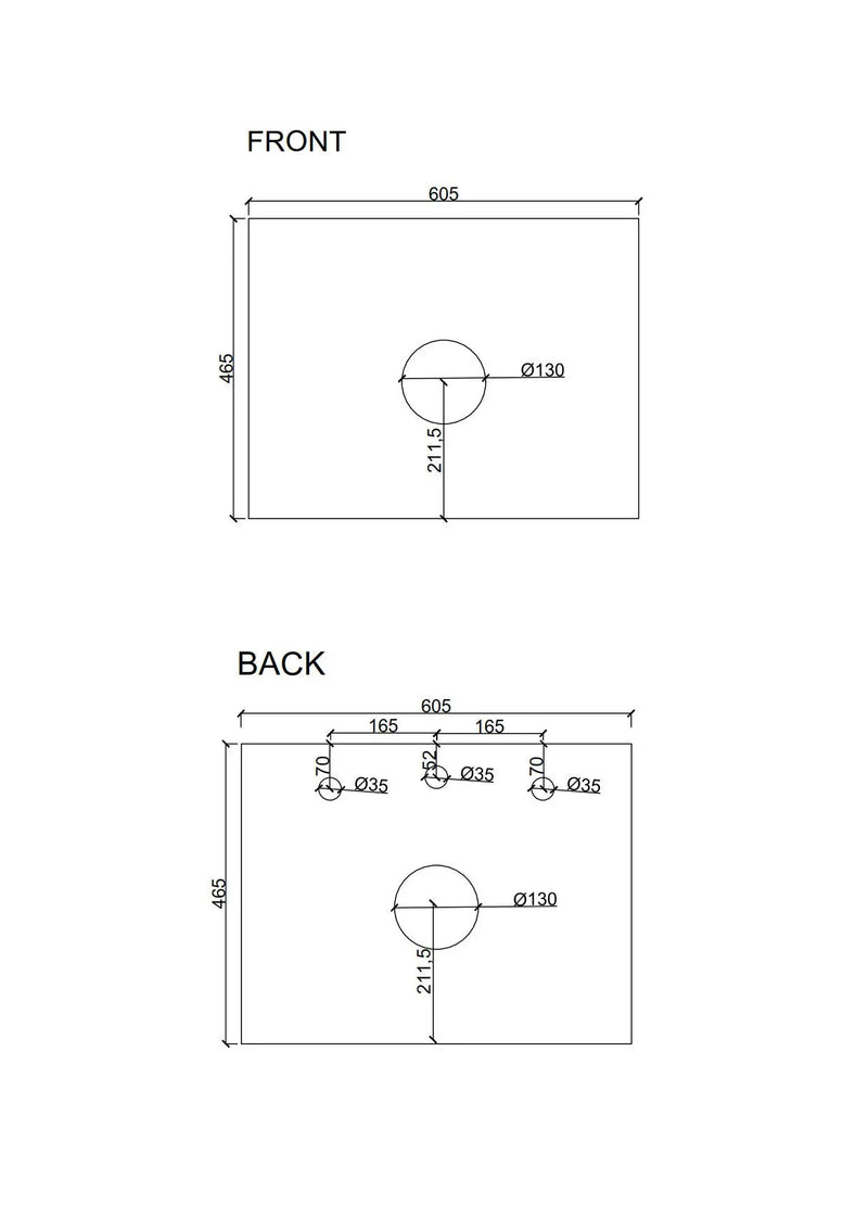 Seattle 600mm Wall-Hung Cabinet - Matt White mercioaustralia