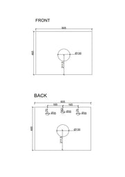HERA 600mm Wall-Hung Vanity - Tas Oak mercioaustralia