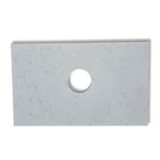 750mm Square Corner Stone Top-Luna White/Carrara/Black mercioaustralia