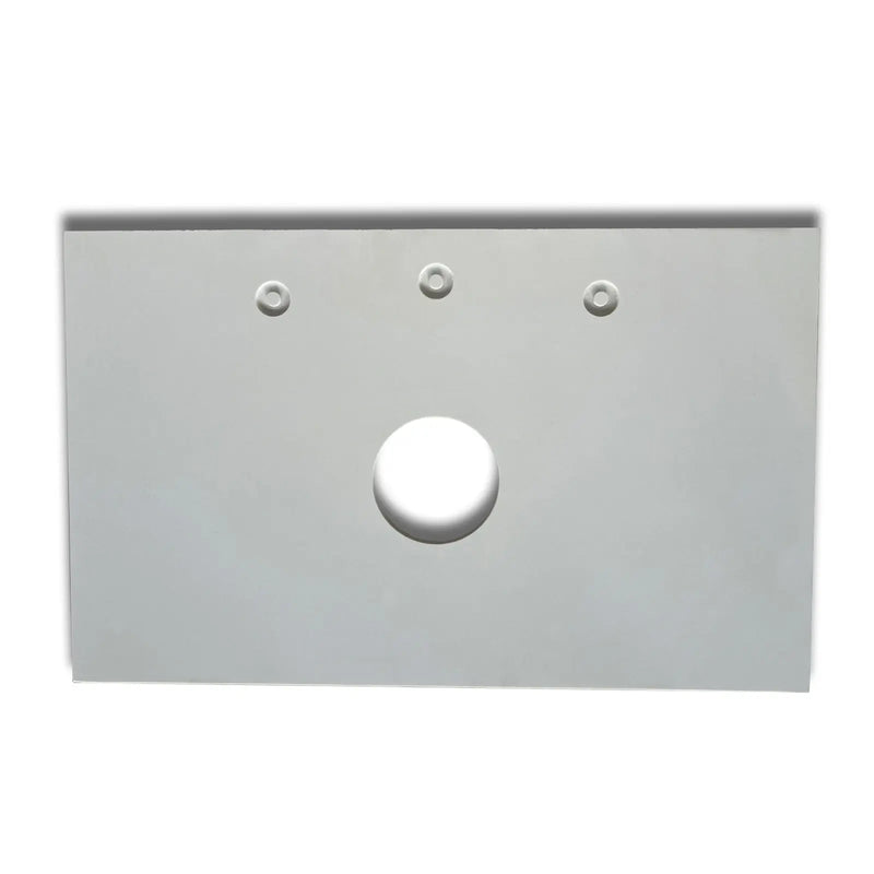 750mm Square Corner Stone Top-Luna White/Carrara/Black mercioaustralia