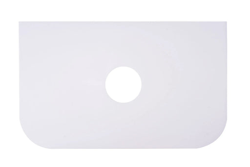 750mm Round Corner Stone Top-White mercioaustralia