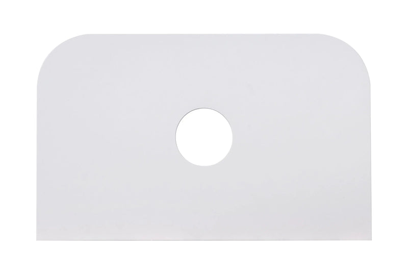 750mm Round Corner Stone Top-White mercioaustralia