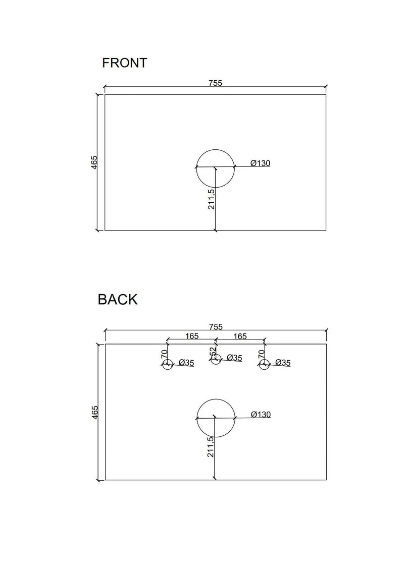 Seattle 750mm Wall-Hung Cabinet - Matt White mercioaustralia