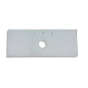 900mm Square Corner Stone Top-Luna White/Carrara/Black mercioaustralia