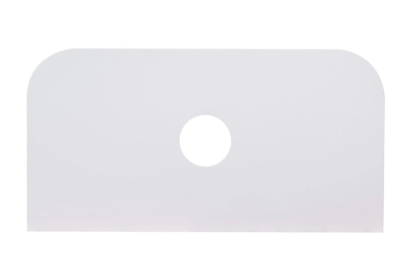 900mm Round Corner Stone Top-White mercioaustralia