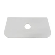 900mm Round Corner Stone Top-White mercioaustralia