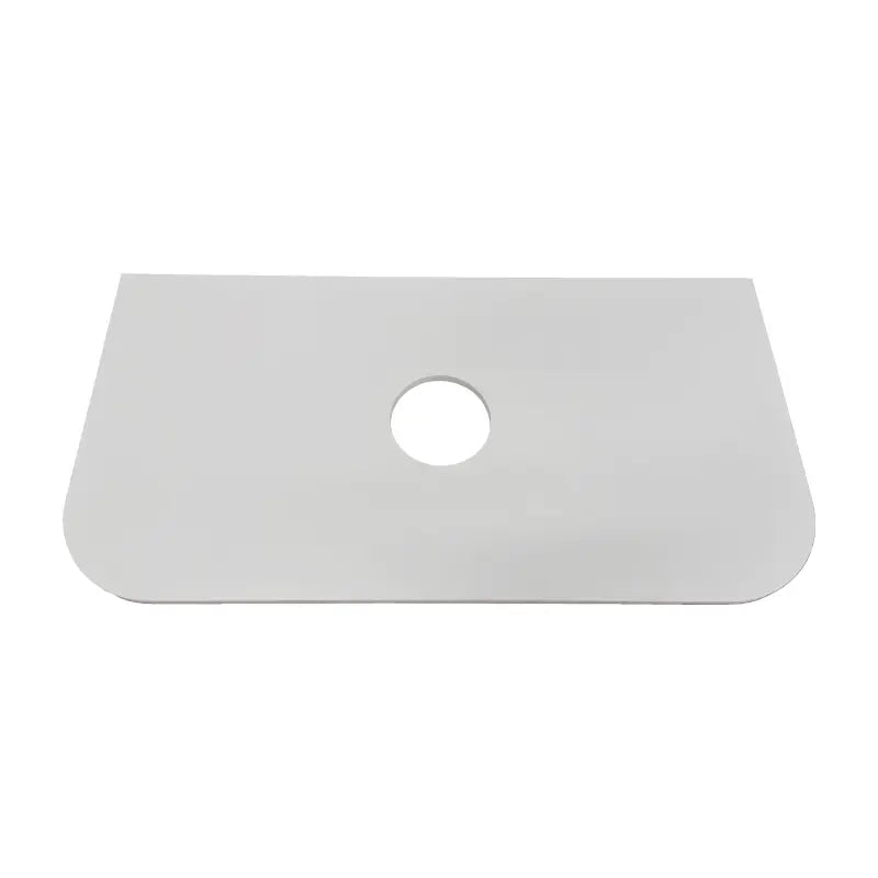 900mm Round Corner Stone Top-White mercioaustralia