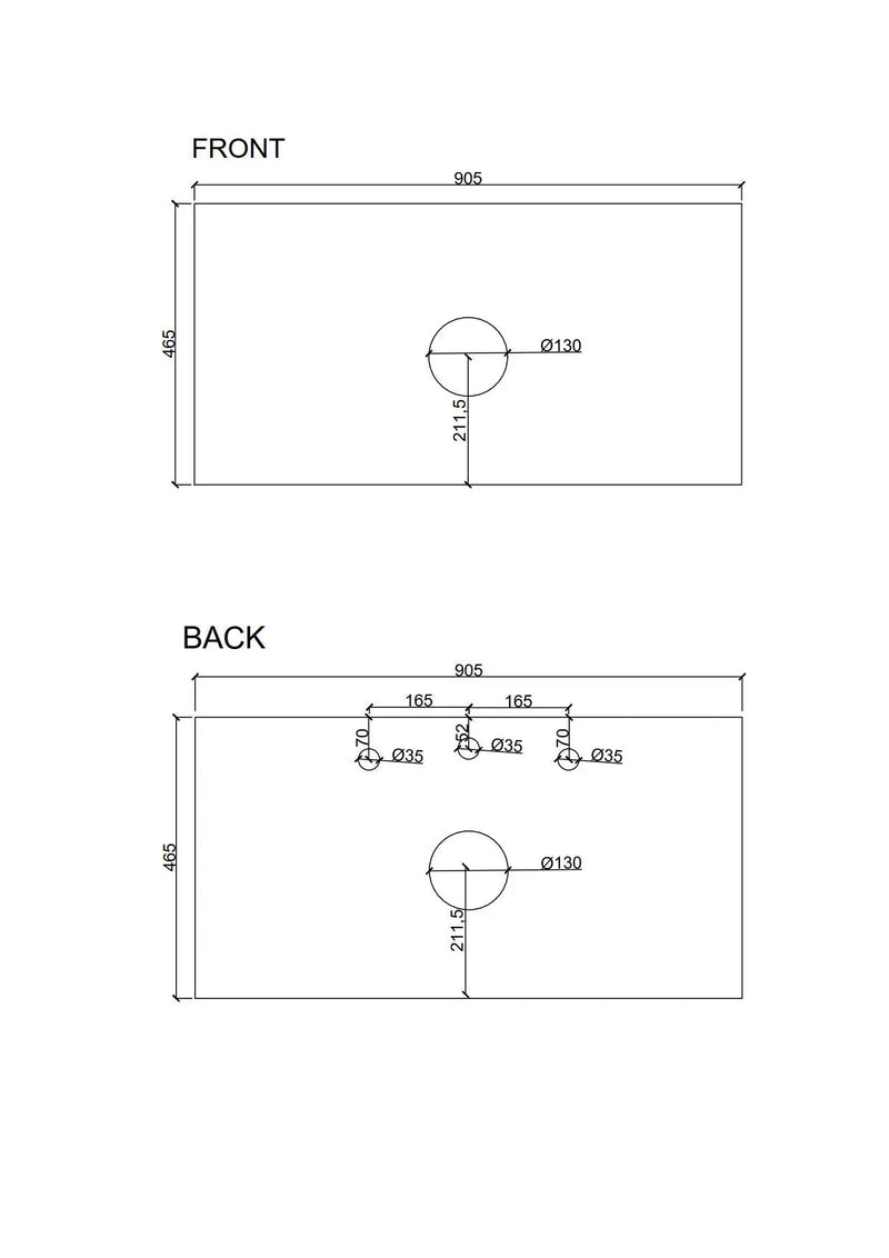 Paris 900mm Wall-Hung Vanity - Walnut Woodmatt mercioaustralia