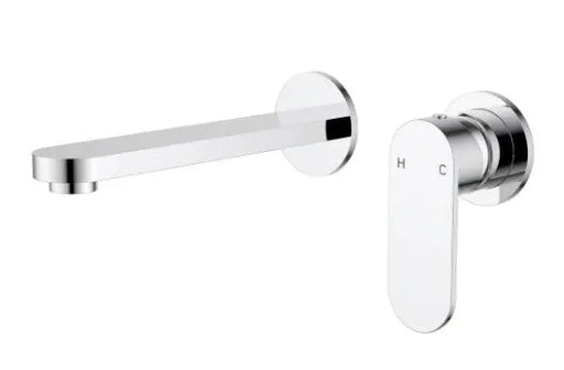 Sora SS Wall Basin Mixer Trim Kits With Separate Back Plate - FIL Kitchen Bathroom