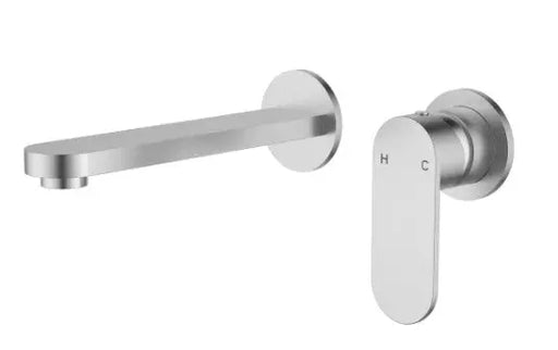 Sora SS Wall Basin Mixer Trim Kits With Separate Back Plate - FIL Kitchen Bathroom