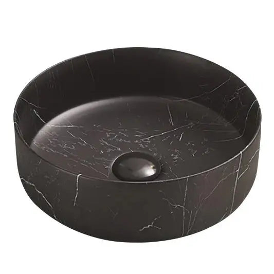 Matte Black Carrara Basin 346mm POSEIDON