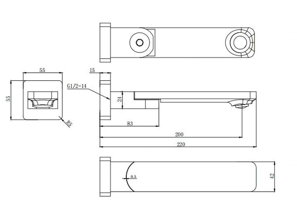 Ruki Spout Swivel ACL
