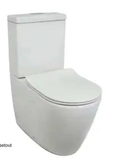 HT-380 Rimless Back to Wall Toilet Suite ACL