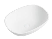 Lukka Perry Solid Surface Stone Above Counter Basin (550mm) Lukka
