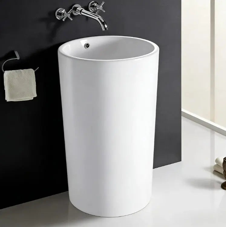 Ceramic Pedestal Basin (460mm) POSEIDON