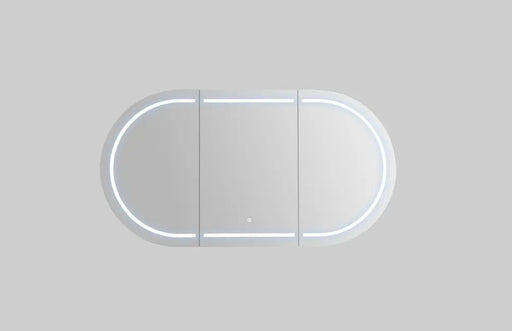 Allison Pill 3Lights PVC Shaving Cabinets (1500x800mm) Lukka