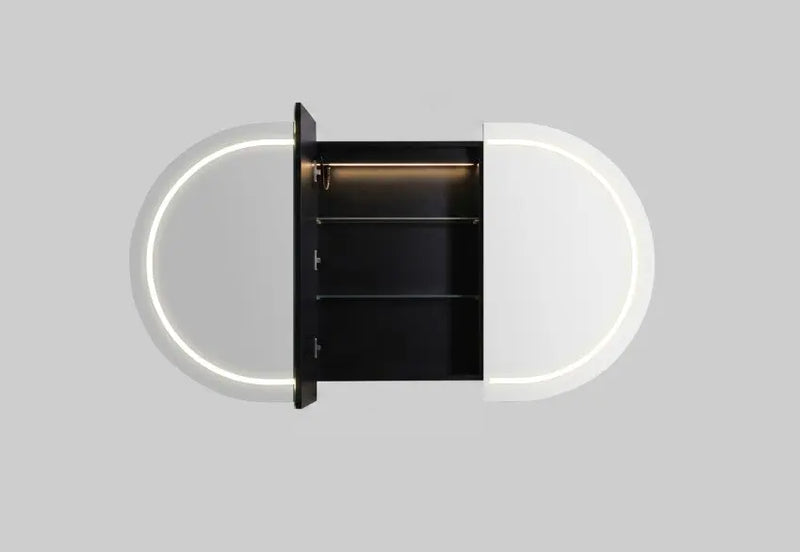 Allison Pill 3Lights PVC Shaving Cabinets (1500x800mm)