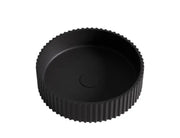 Lukka Olley Fluted Solid Surface Above Counter Basin (400mm) Lukka
