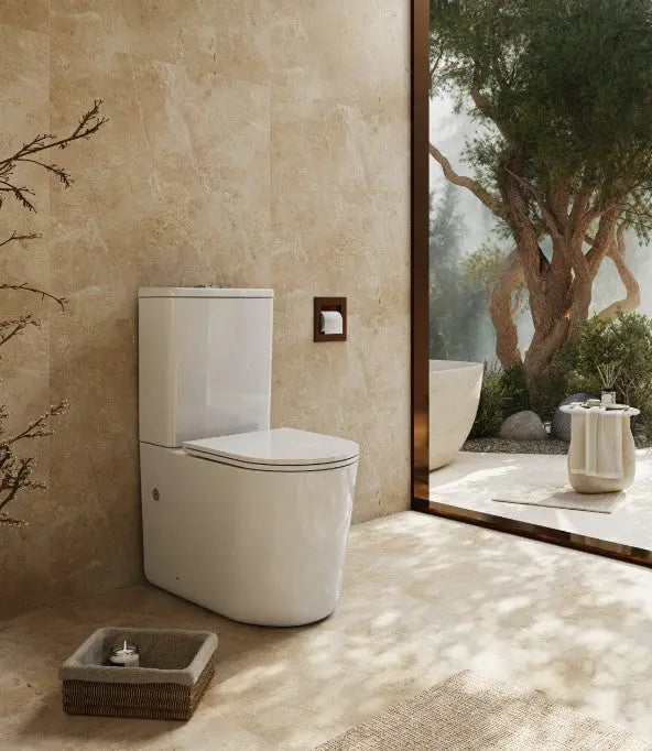 Mira Tornado Rimless Toilet Suite Dual Flush FIL Kitchen Bathroom