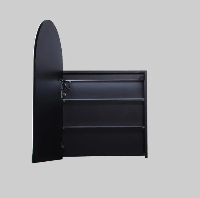 Allison Arch 3Lights PVC Shaving Cabinets (600x900mm)