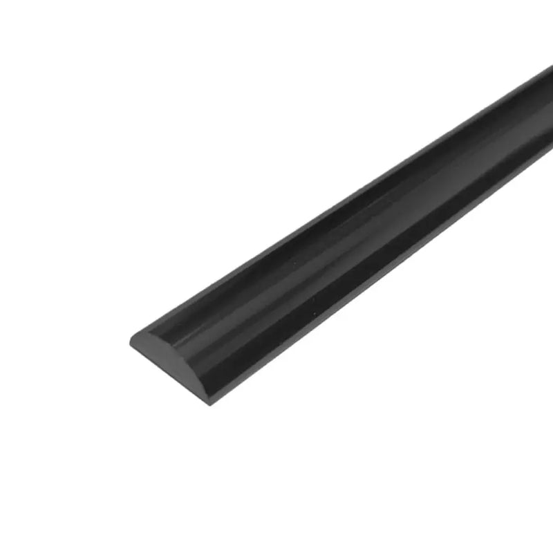 Black Shower Screen Water Stop Bar (1000mm) COVEY