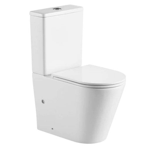 Berlin rimless tornado back to wall toilet