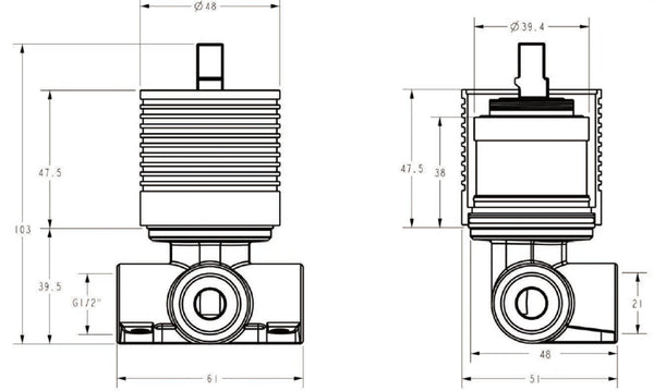 Sora SS Wall Mixer In Rough-In Body