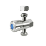 DN15 15x15x15mm 1/4 Turn C/D Three Way Stop Tap Amoza