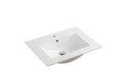 Mercio 600mm Slim Ceramic Top Vanity Basin mercioaustralia