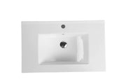 Mercio 750mm Slim Ceramic Top Vanity Basin mercioaustralia