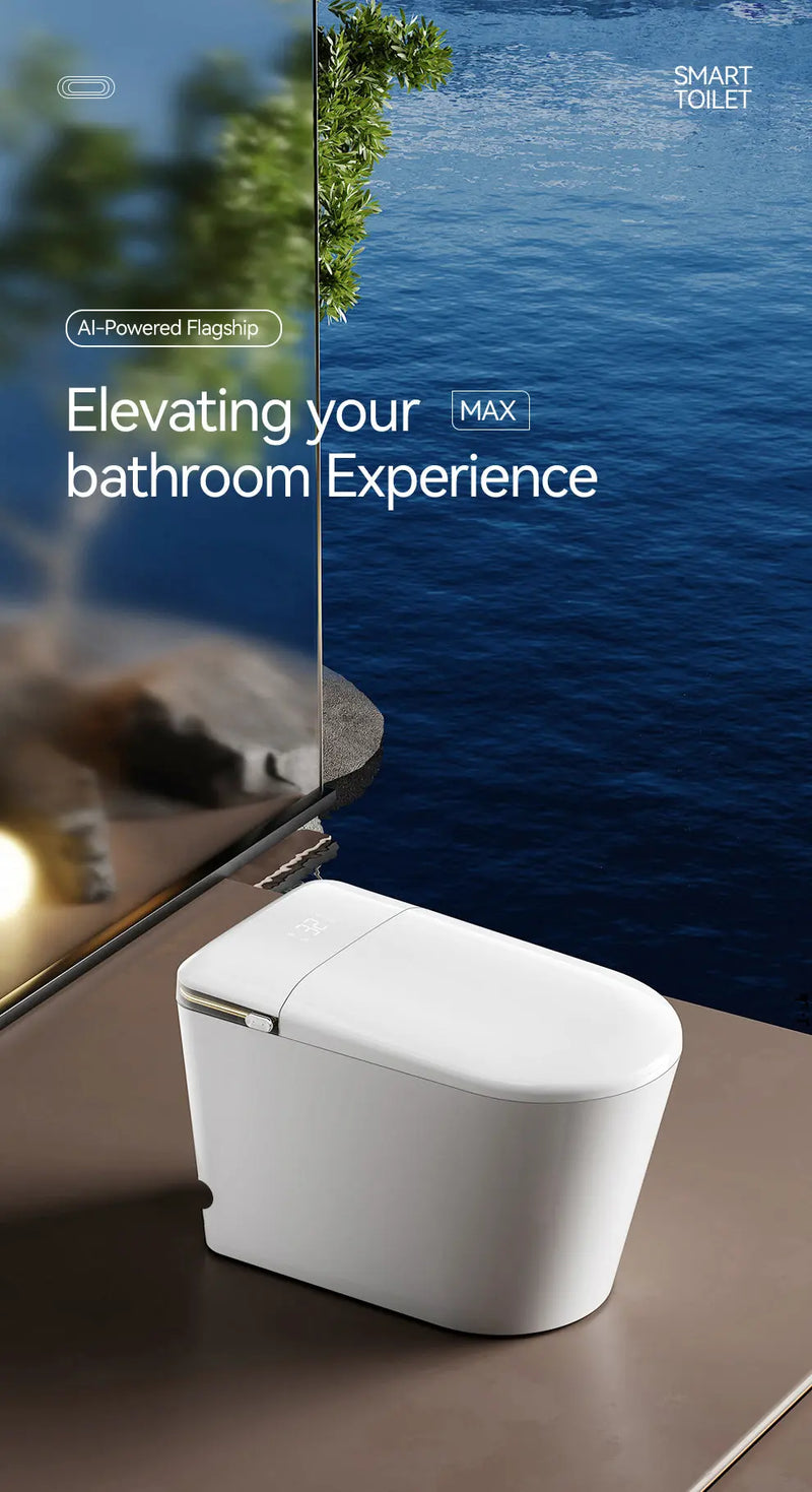 Evo Smart Wall Faced Smart Toilet Wall Faced Pan With Smart Seat LK-EVSMTU7