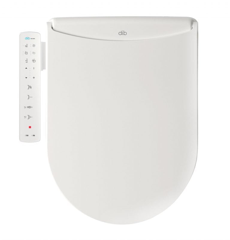 DIB U COLLECTION ULTRA SLIM BIDET WITH SIDE CONTROL GLOSS WHITE