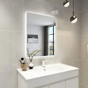 LED MIRROR RECTANGLE BACKLIT 3 COLOUR LIGHTS 600X750MM FIL Kitchen Bathroom