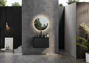 WALL HUNG VANITY PVC MATTE BLACK 600MM/750MM/900MM/1200MM/1500mm CETO