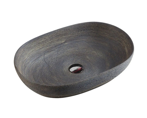 Vale 95 Counter-Top Oval Basin - Natural Oak mercioaustralia