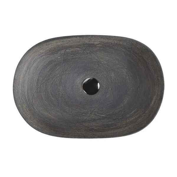 Vale 95 Counter-Top Oval Basin - Natural Oak mercioaustralia