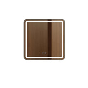 Venus 600×750 / 750×900 / 1200×750mm LED Rectangular Mirror – Gun Metal Frame mercioaustralia