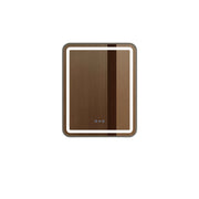 Venus 600×750 / 750×900 / 1200×750mm LED Rectangular Mirror – Gun Metal Frame mercioaustralia