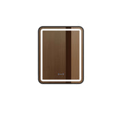Venus 600×750 / 750×900 / 1200×750mm LED Rectangular Mirror – Matt Black Frame mercioaustralia
