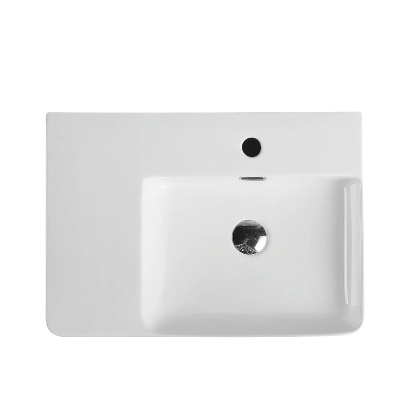 Vento 60ML Wall-Hung Rectangular Basin mercioaustralia