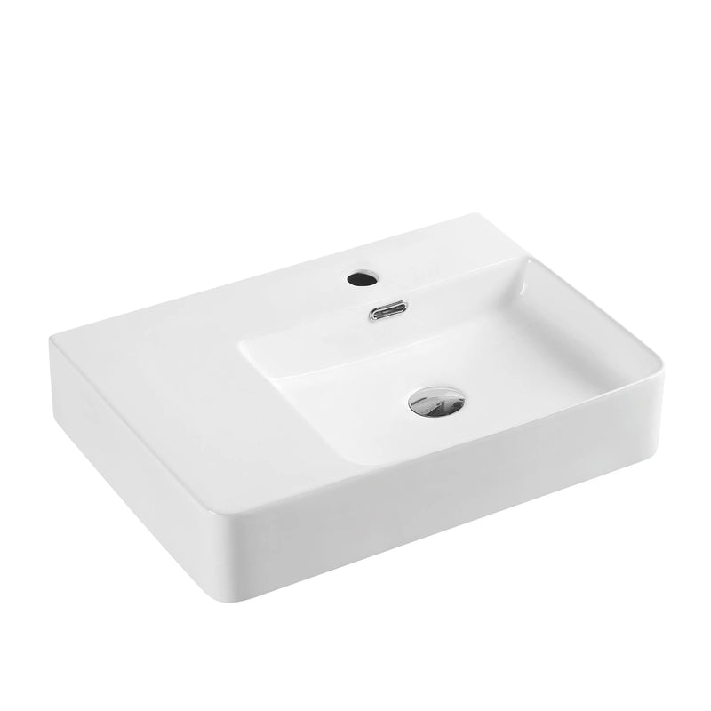 Vento 60ML Wall-Hung Rectangular Basin mercioaustralia