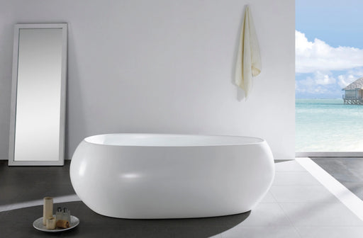 Voga Acrylic Free-Standing Bathtub 1800mm Lukka