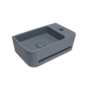VIVO 43 Concrete Wall-Hung Basin-Blue Ashes mercioaustralia