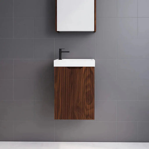 Vienna Mini Wall Hung Vanity 450mm - FIL Kitchen Bathroom
