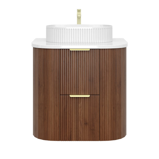 CETO Artis Wall-Hung PVC Curved Cabinet with Soft-Close Drawers 600/750/900/1200/1500 - FIL Kitchen Bathroom