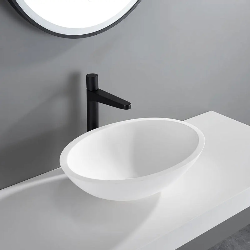 Lukka Kirra Solid Surface Art Basin (580mm) Lukka