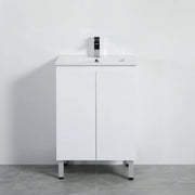 Freestanding Nordic Standard Vanity 600mm - FIL Kitchen Bathroom