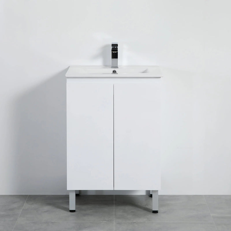 Freestanding Nordic Standard Vanity 600mm - FIL Kitchen Bathroom