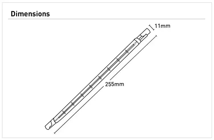 800W R7s Linear Heat Lamp for Domini/Domino Series Mercator