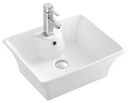 Zento 49S Semi-Pedestal Wall-Hung Basin mercioaustralia